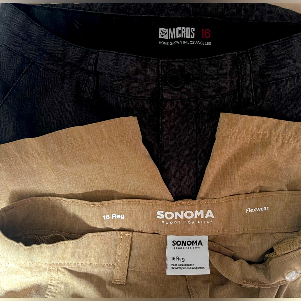 Shorts Bundle. Micros & Sonoma Brands Boys 16